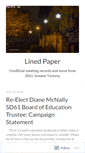 Mobile Screenshot of lined-paper.com